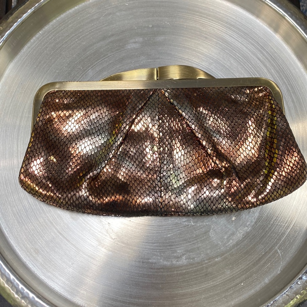Hobo metallic evening bag